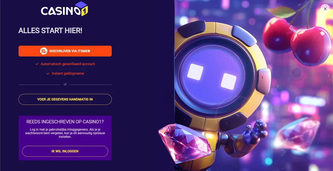 Hoe registreren en inloggen bij een legal online casino Belgium